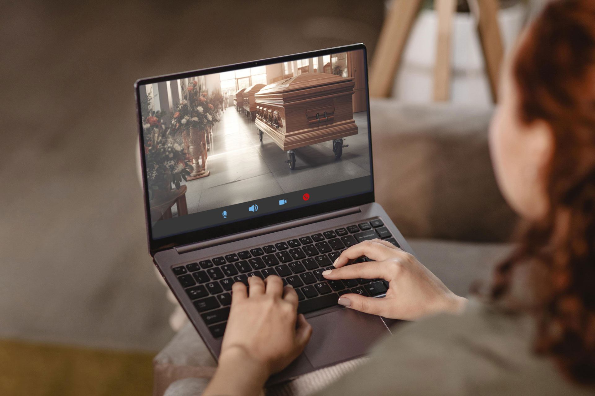 Tecnologia de velório online oferecida pela Envida Rio.